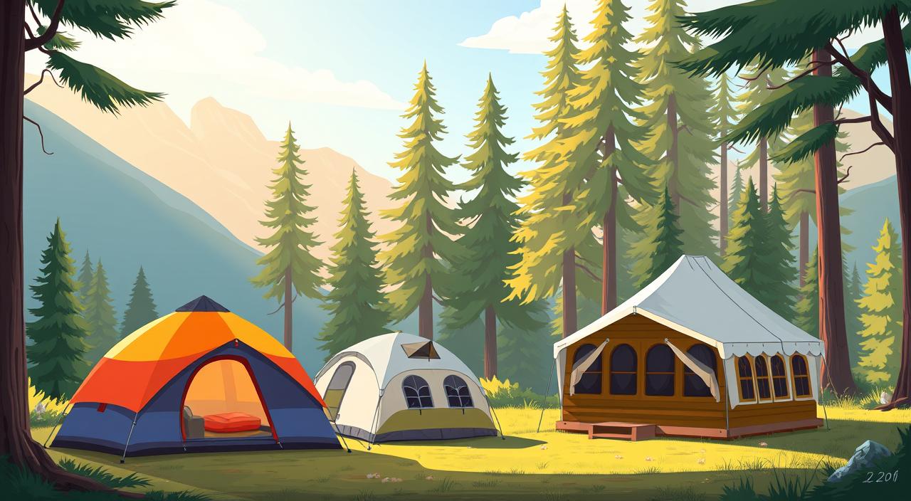 4 types of tents