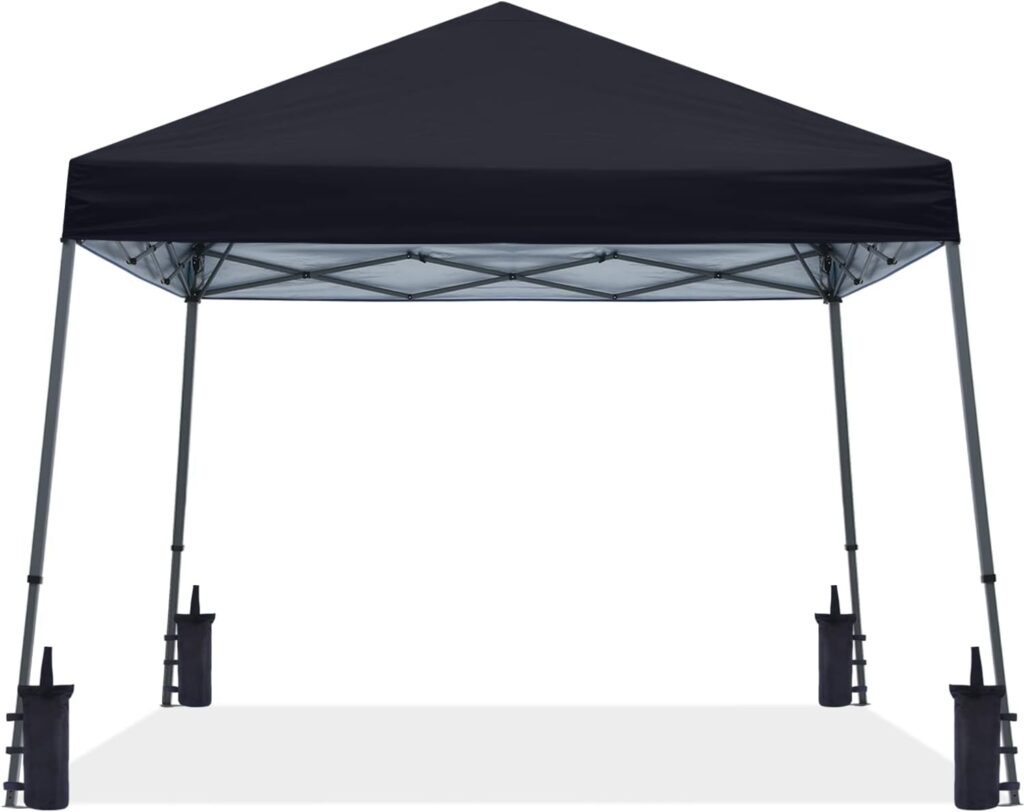 ABCCANOPY Stable Pop up Outdoor Canopy Tent, Black