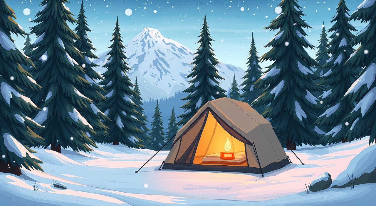 insulated tent for winter