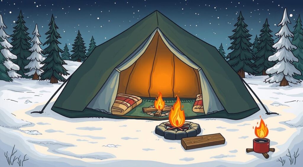 safety considerations for insulating tents