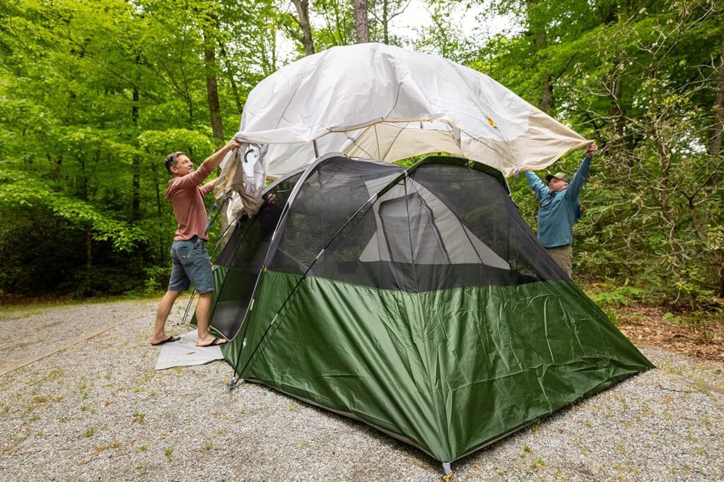 Slumberjack Aspen Grove 8 Person Hybrid Dome Family Camping Tent