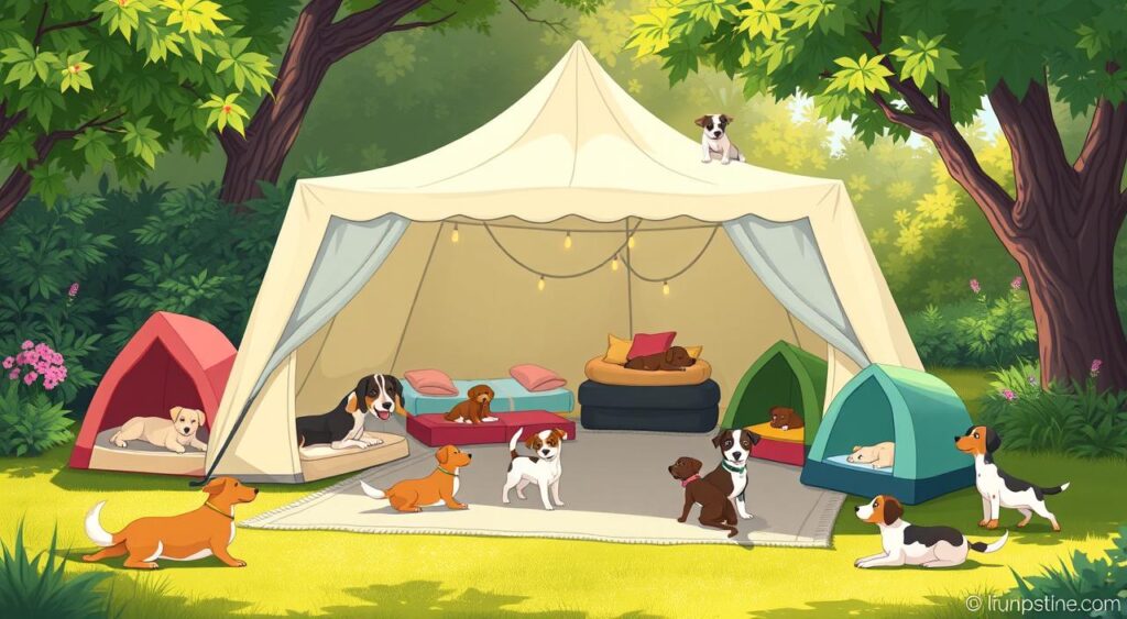 where to buy large dog bed tent