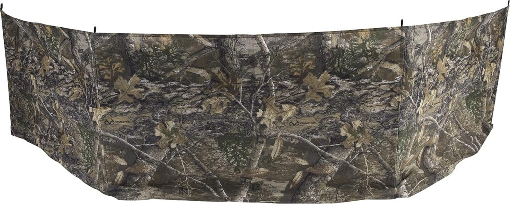 Allen Company Portable Ground Blind for Turkey and Deer Hunting - Outdoor Shooting Gear - Comes with Stakes for Easy Set Up - Realtree Edge Camo - 10 L x 27 H