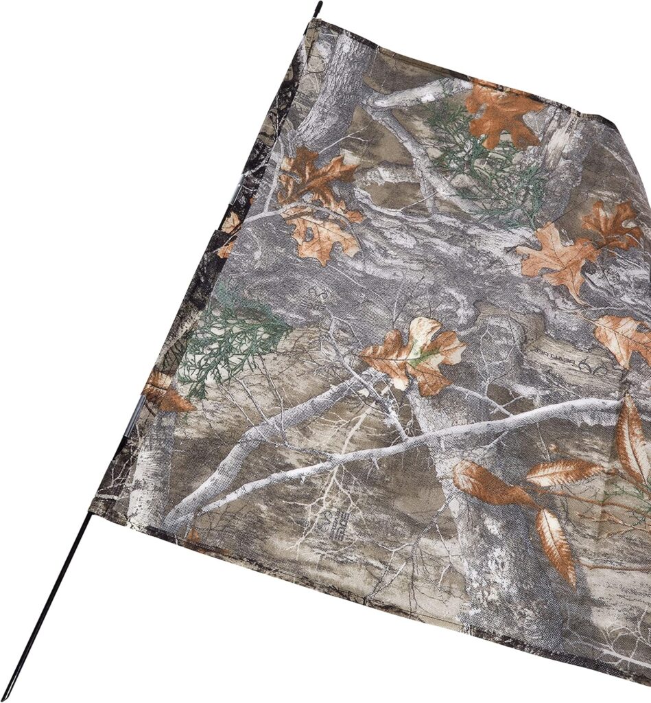 Allen Company Portable Ground Blind for Turkey and Deer Hunting - Outdoor Shooting Gear - Comes with Stakes for Easy Set Up - Realtree Edge Camo - 10 L x 27 H