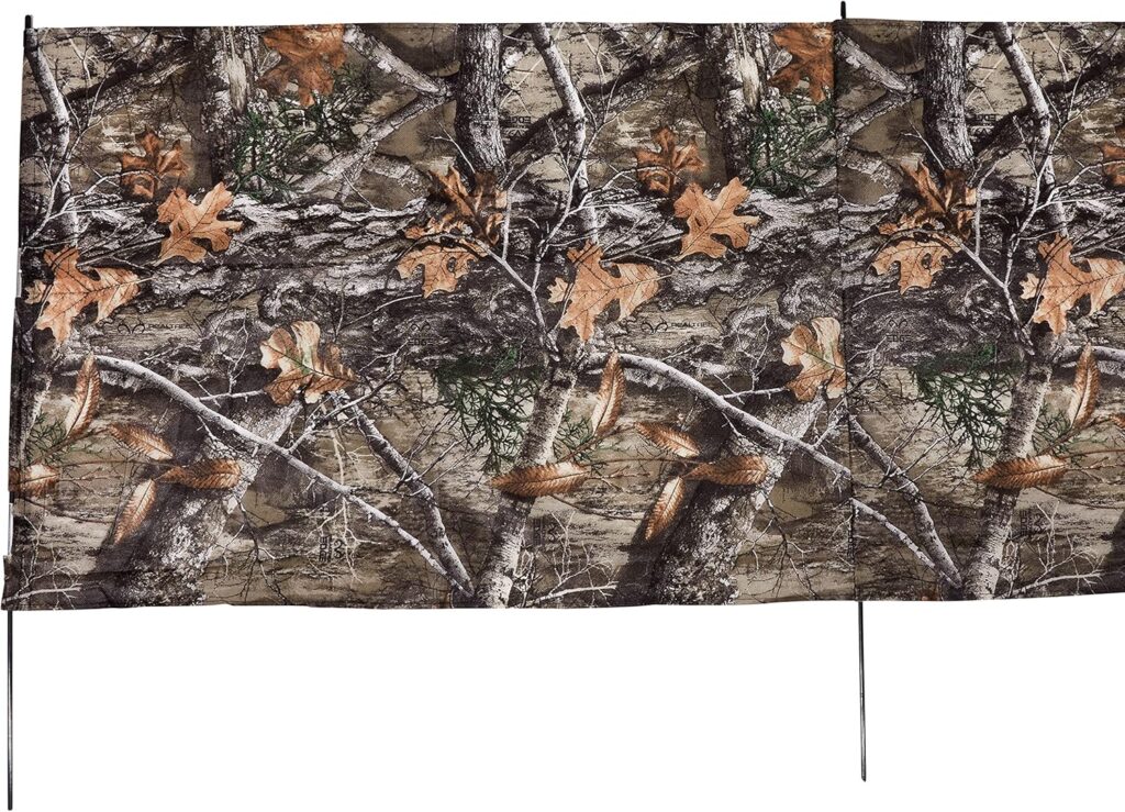 Allen Company Portable Ground Blind for Turkey and Deer Hunting - Outdoor Shooting Gear - Comes with Stakes for Easy Set Up - Realtree Edge Camo - 10 L x 27 H