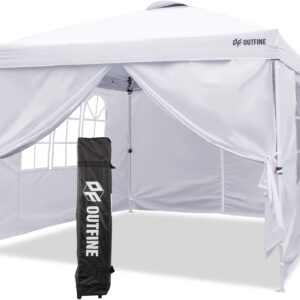 OUTFINE Canopy 10x10 Pop Up Gazebo Tent